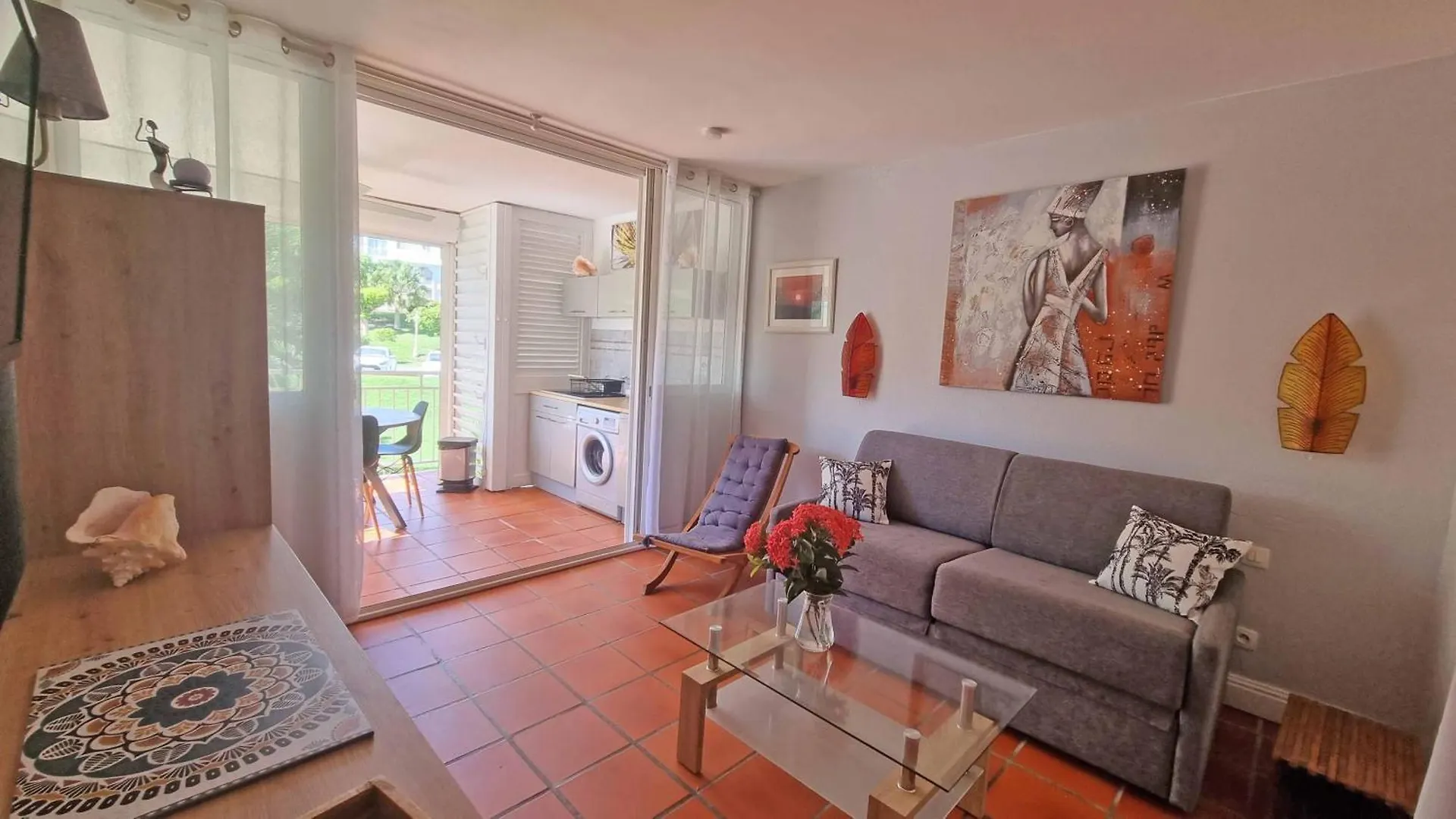 Bel Appart , 45M2 ,Wifi Hd ,4 Voyageurs Saint-Francois  0*, Saint-Francois (Grande-Terre) Guadeloupe