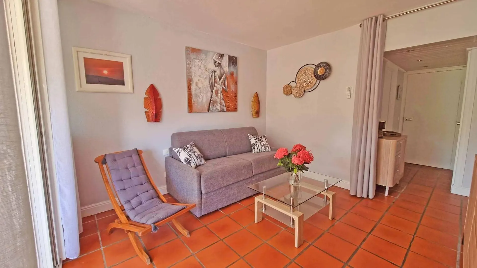 Apartment Bel Appart , 45M2 ,Wifi Hd ,4 Voyageurs Saint-Francois
