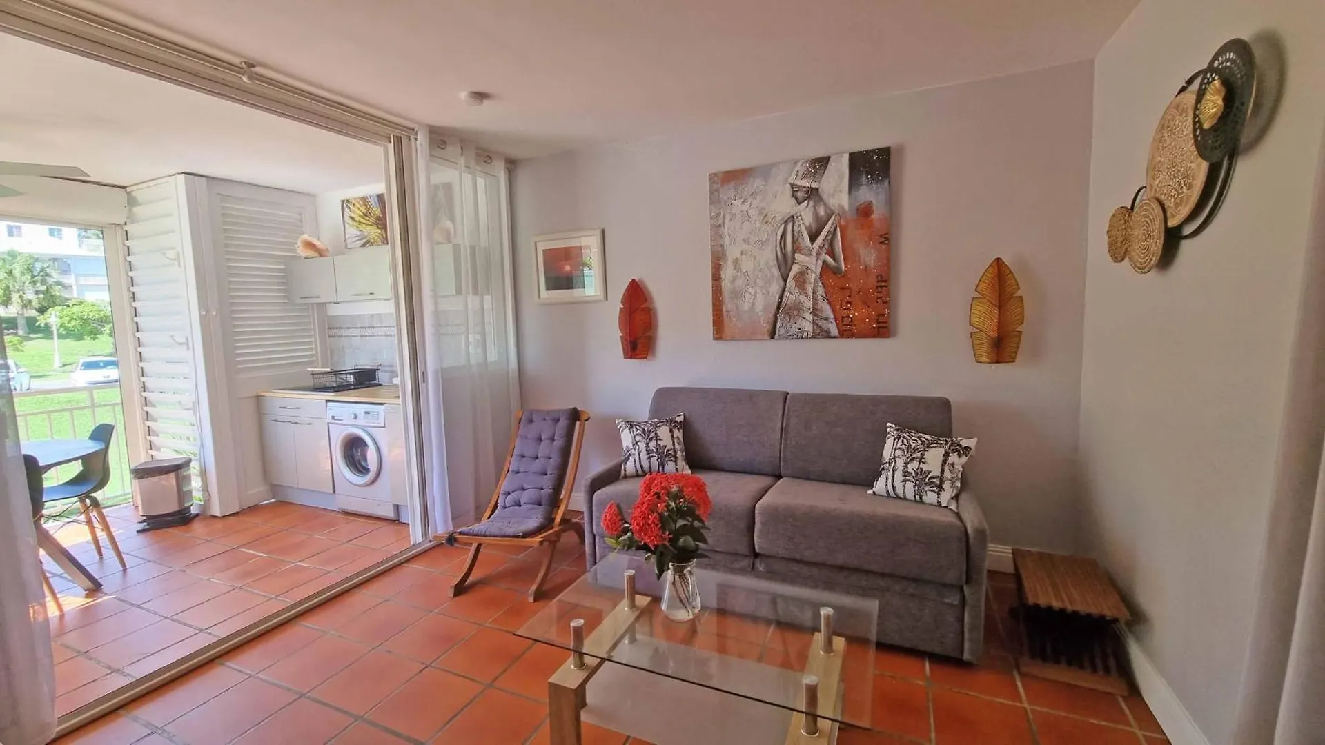 Bel Appart , 45M2 ,Wifi Hd ,4 Voyageurs Saint-Francois  Apartment